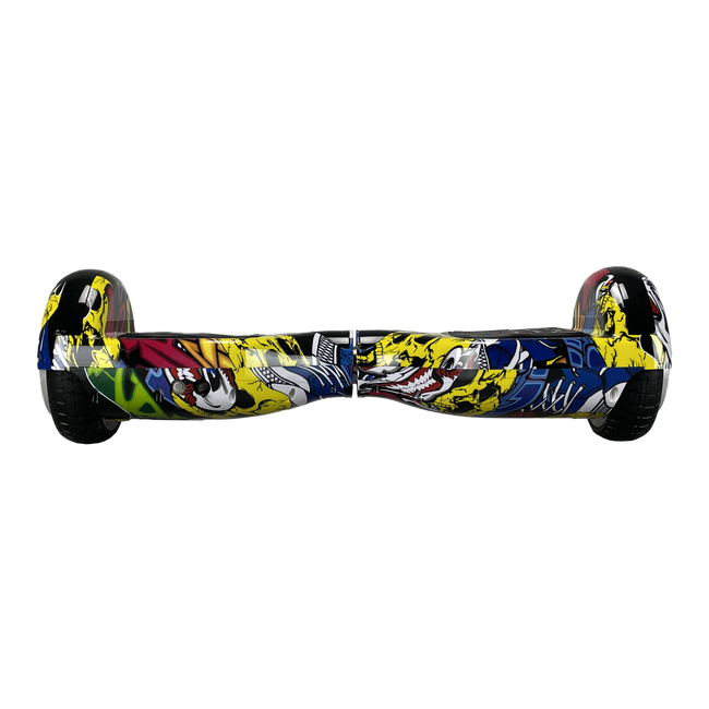 Hoverboard 6,5 inch Graffiti Zwart