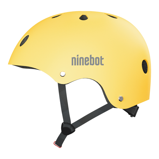 Segway-Ninebot Commuter Helm geel zijkant